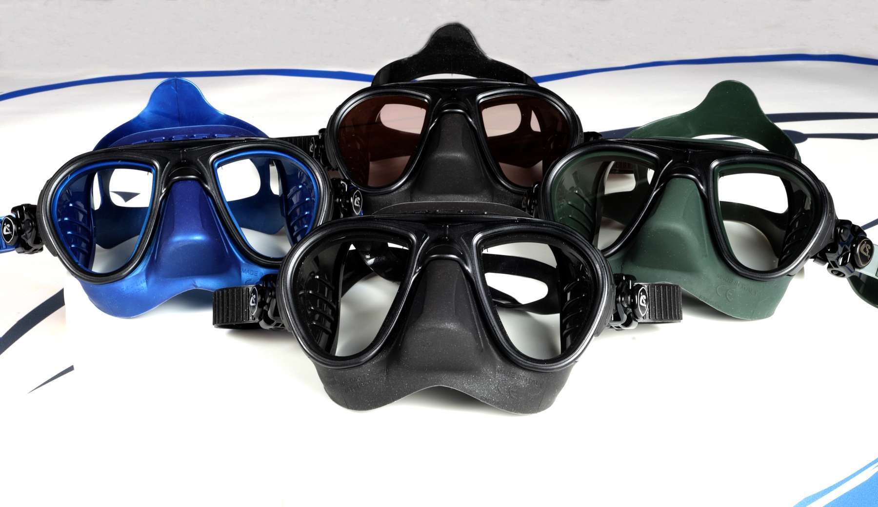 Cressi Calibro Professional Scuba Diving Freediving Mask with Anti Fog Black, 