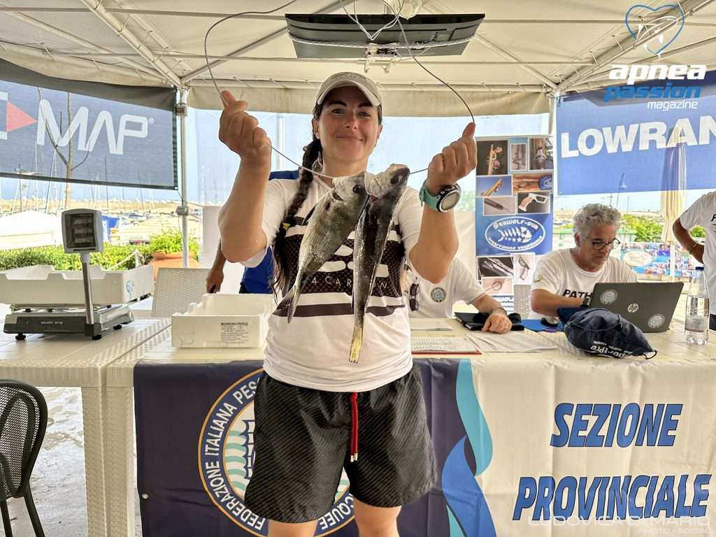 De Lullo pescasub femminile