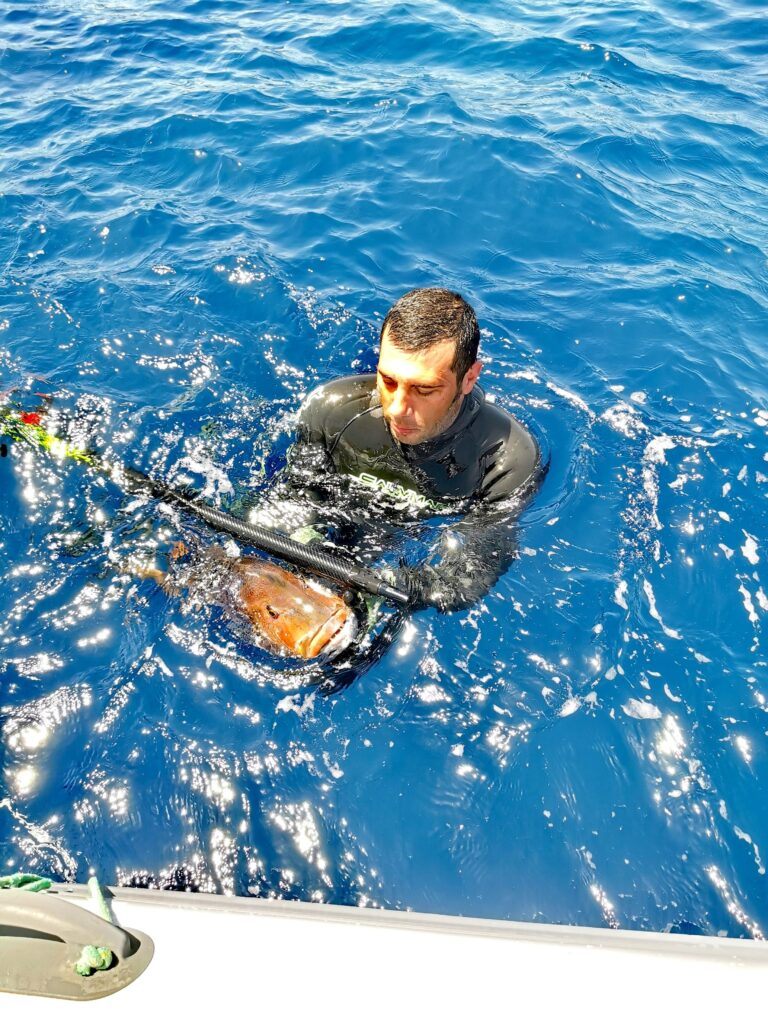 Fabio Dessì in azione