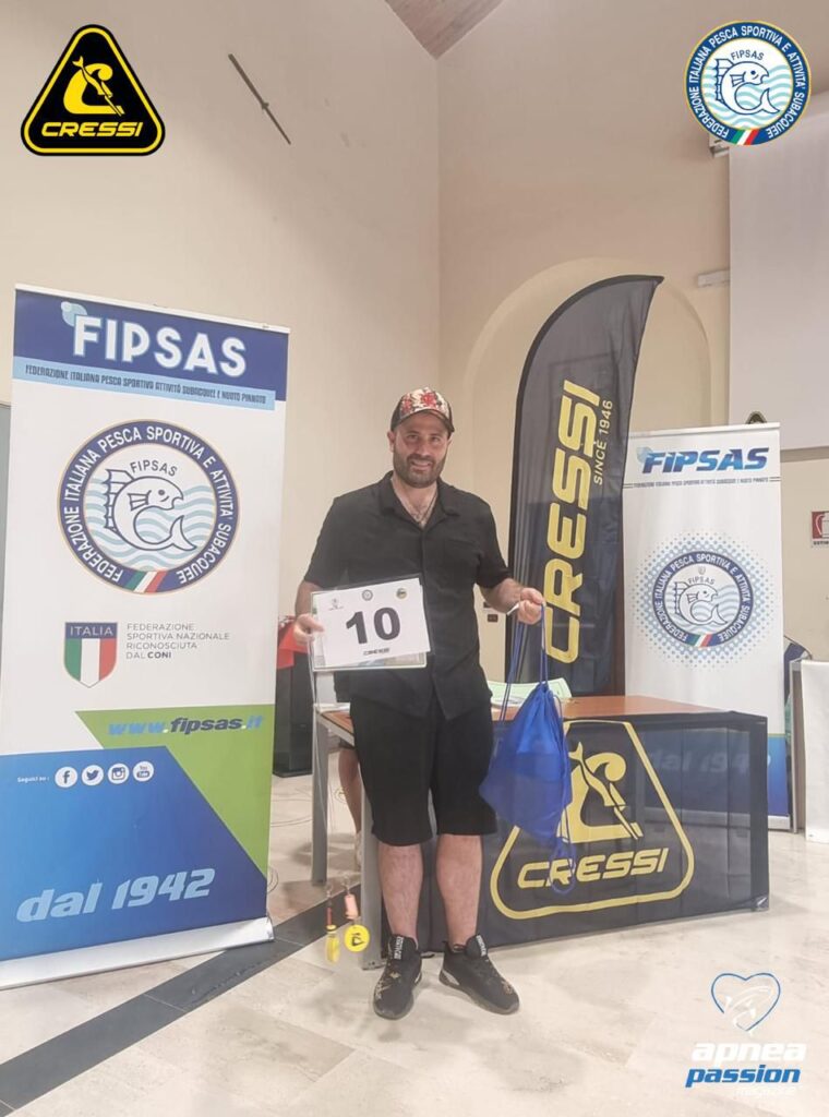 Amedeo Di Giorgio all'inaugurazione degli Assoluti 2024