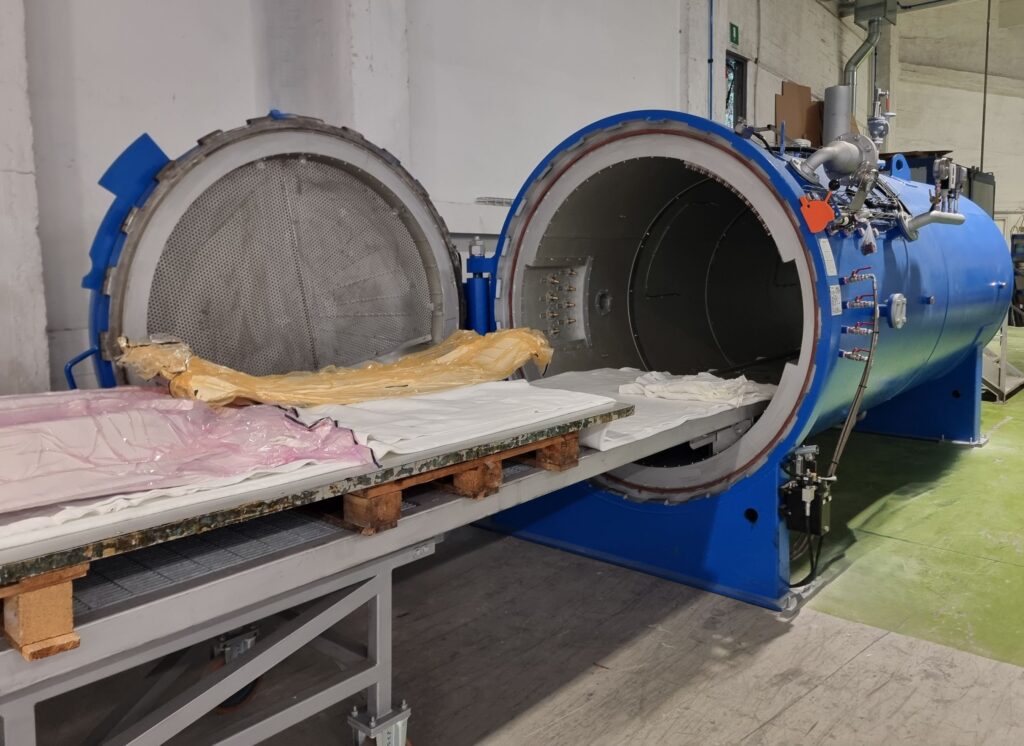 L'autoclave de haute technologie et de grandes dimensions est utilisé par Pedemonte
