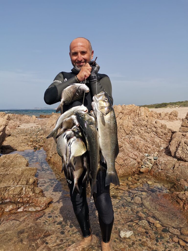 Giovanni Leonardo Carta carniere di spigole e pesce bianco