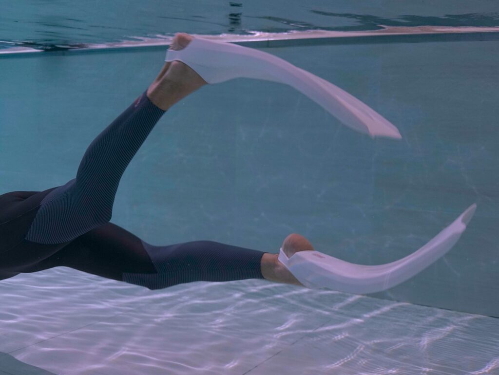 C4 Wolverine silicone fins great for Dynamic apnea training