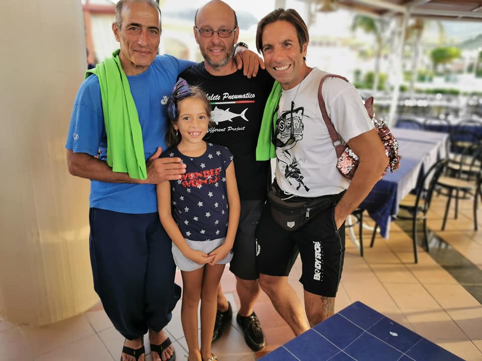 Carlo Inserra con Mangano e Natoli