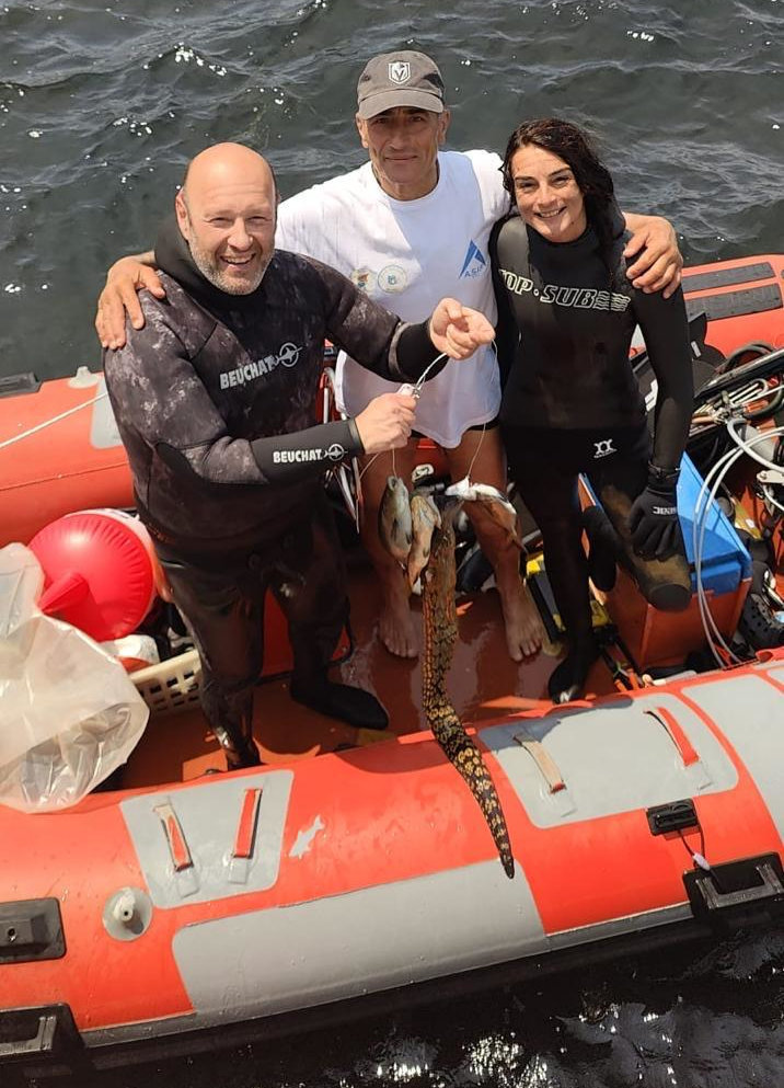 Carlo Inserra con Mangano e Corallo