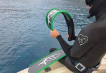 Palmes XT Diving Pteryx Deep Med Bending the XT Diving Pro carbon fiber fins blades