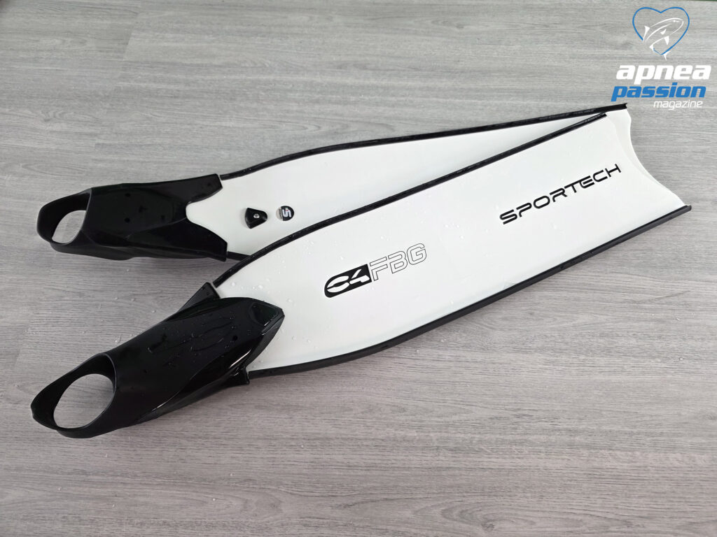 C4 SPORTECH fins blades in glass fiber for freediving