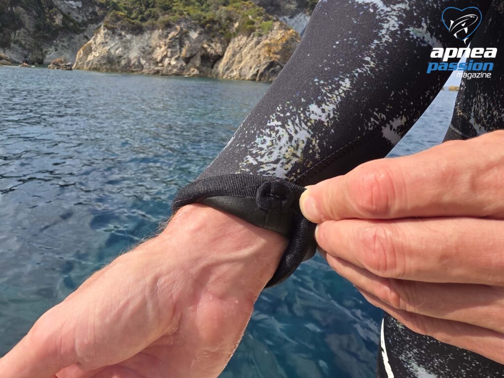 Grandes refuerzos en el traje de pesca submarina Cetma Black Camu