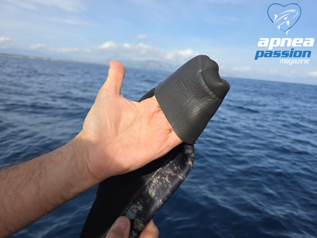 Neopreno interior liso para muñecas y tobillos del traje de pesca submarina Spetton Green Med Fussion