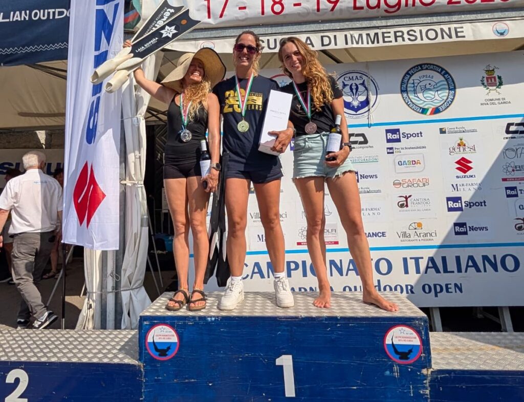 Mara Guida Record del Mondo CWTB nel lago