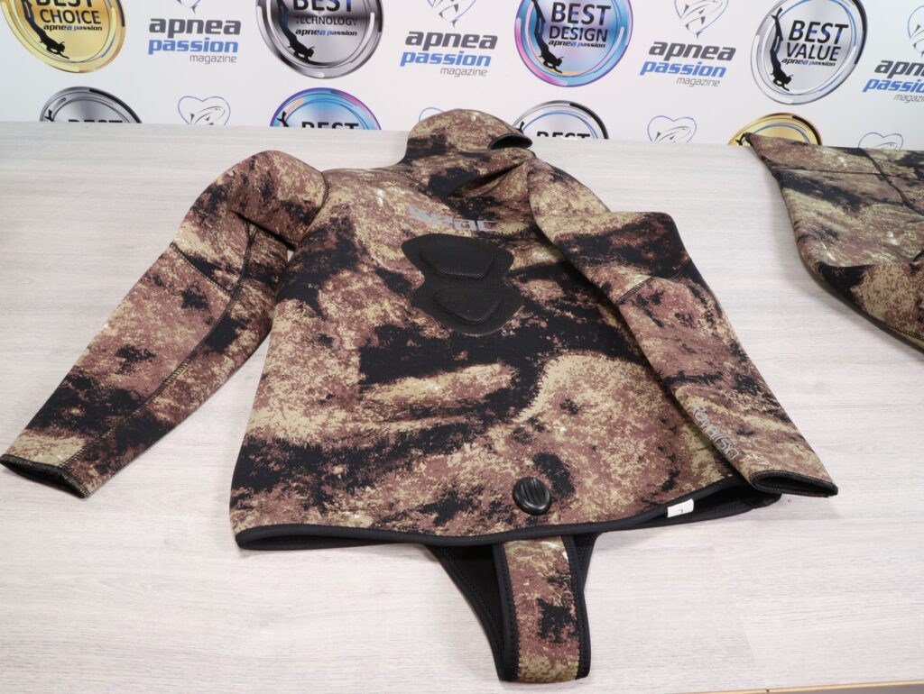 Combinaison de chasse sous-marine Seac Royal Camo à double doublure avec cagoule intégrée