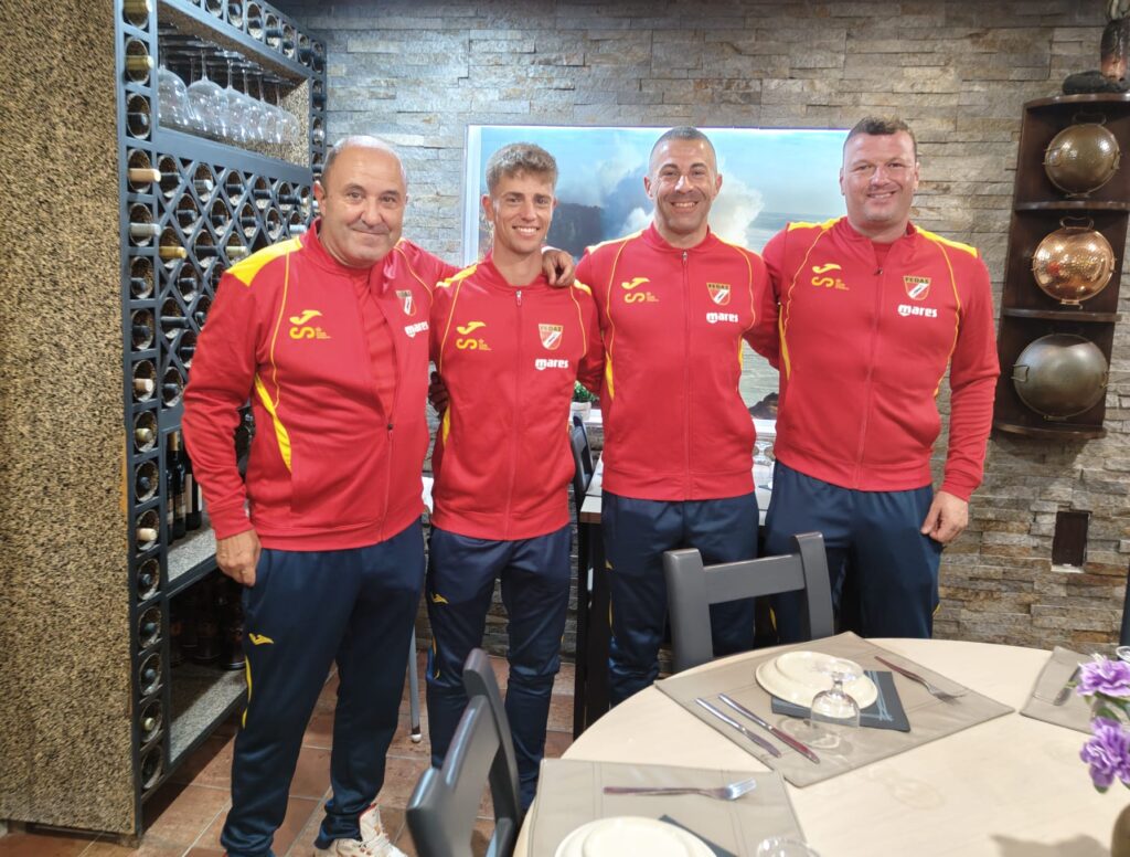 Spanish team at the 2026 CMAS World Cup Spearfishing in Sagres - Portugal