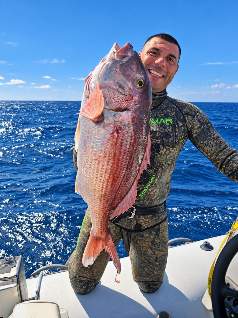 Fabio Dessì se prépare à participer au Championnat euro-africain de pêche en apnée CMAS 2026, qui se tiendra en octobre au Monténégro
